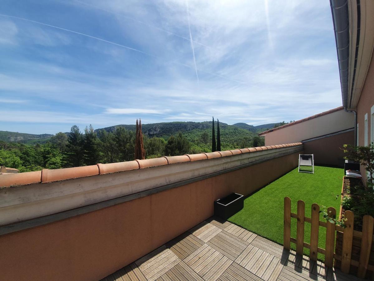 Gréoux-les-Bains Terrasse 130M2 Panoramique Avec Climatisation Piscine - 3 Chambres מראה חיצוני תמונה